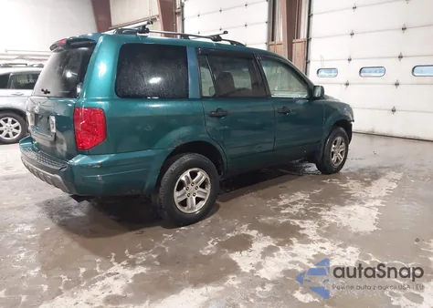 2003 Honda Pilot Ex from USA, damaged, VIN 2HKYF18403H517255